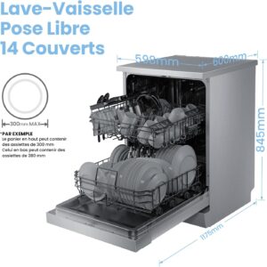 Lire la suite à propos de l’article Comparatif des Meilleurs Lave-vaisselle : Efficacité et Silencieux