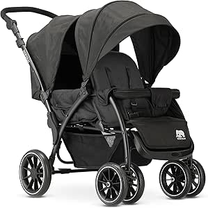 Deryan Elena Poussette Duo Tandem pour Enfants