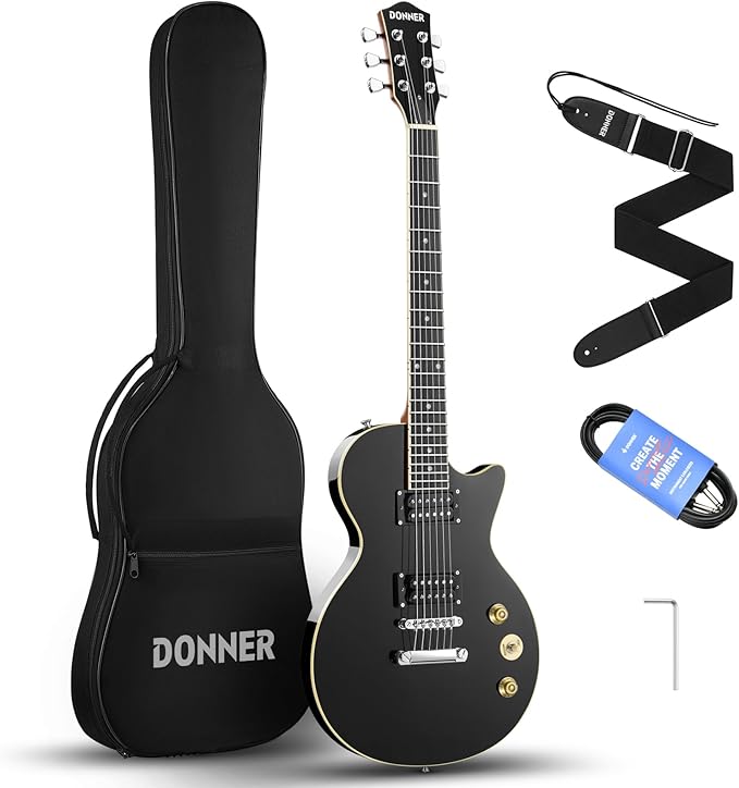 Kit Guitare Électrique Donner LP 39 pouces